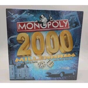 Monopoly 2000 Millennium Property Trading Game Parker Brothers NEW